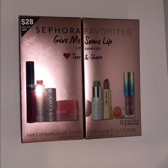 sephora lip sampler